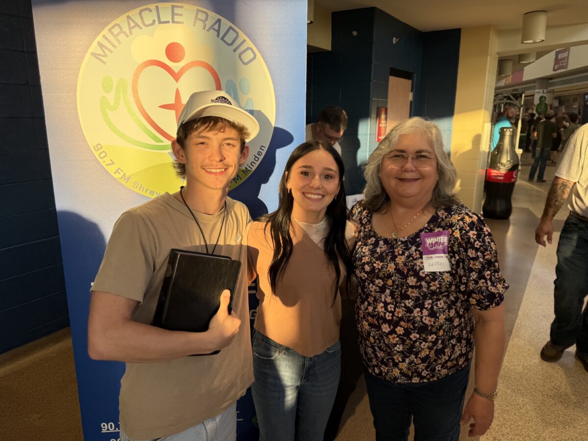 Image of Billy who won an NIV Study Bible from Miracle Radio at Winter Jam '26